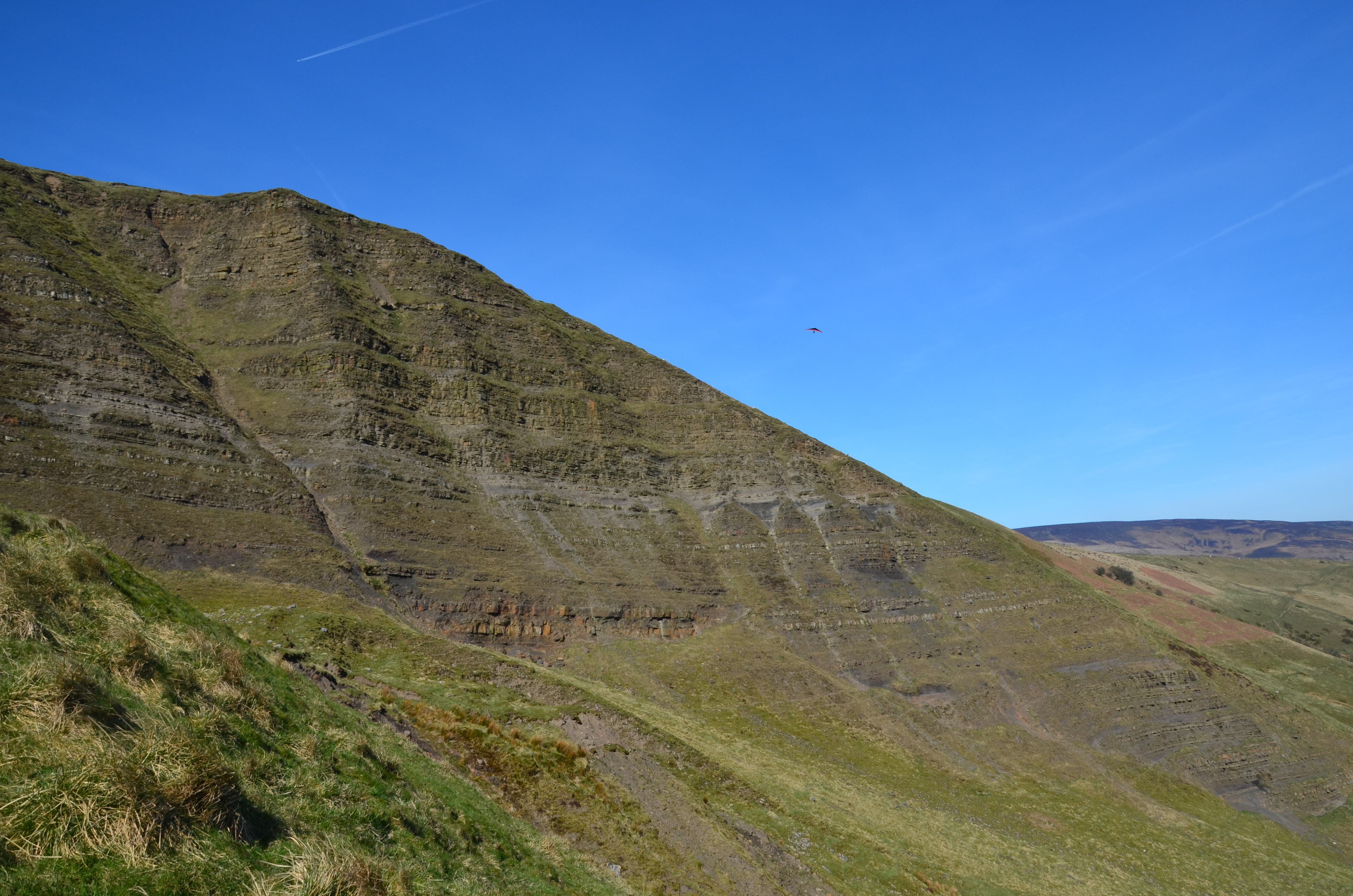 View from Mam Tor, England