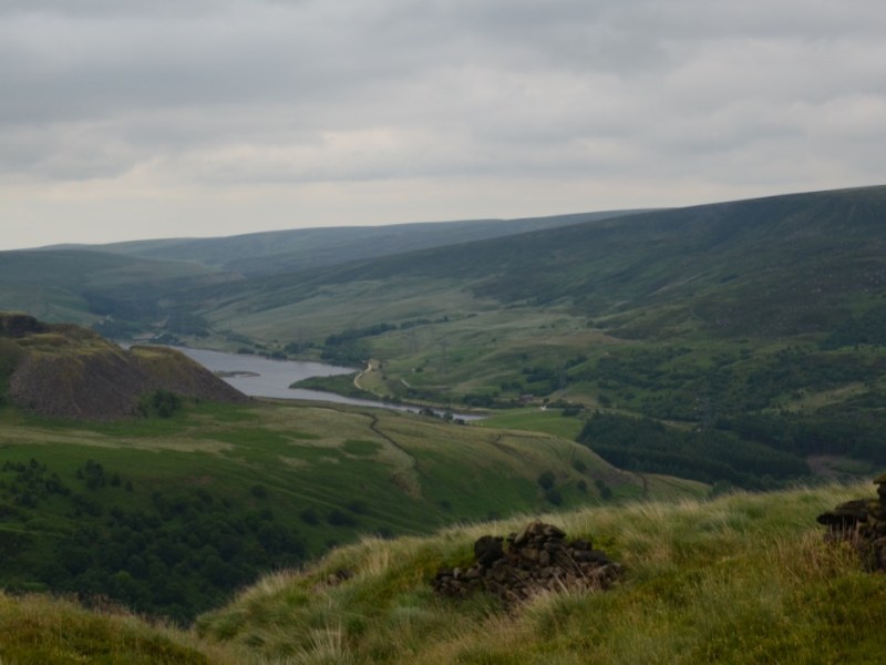 Walk Torside reservoir – Peak District,&nbsp;England