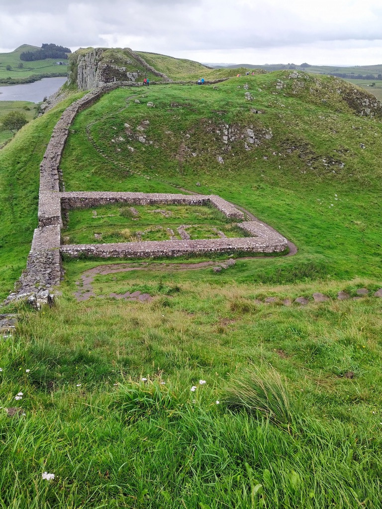 The Hadrian wall