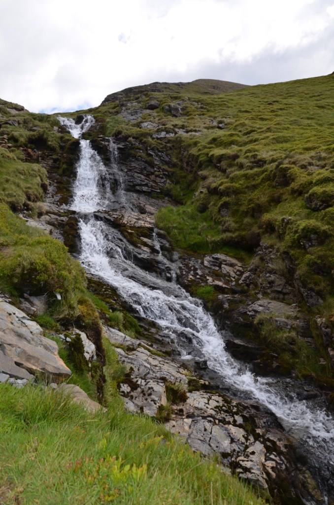 Waterfall along Liza Beck, Lake District, Cumbria