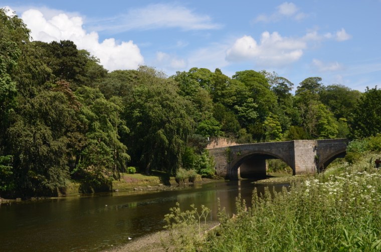 Warkworth medieval bridge