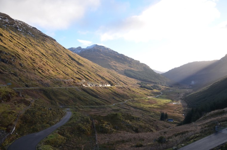 Rest and be thankful viewpoint, Scotland