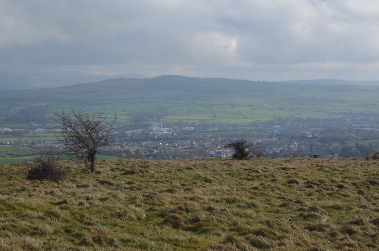 View of Kendal, Lake District, Cumbria
