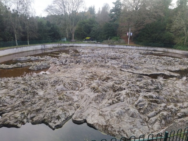 Map of Scotland, near Peebles