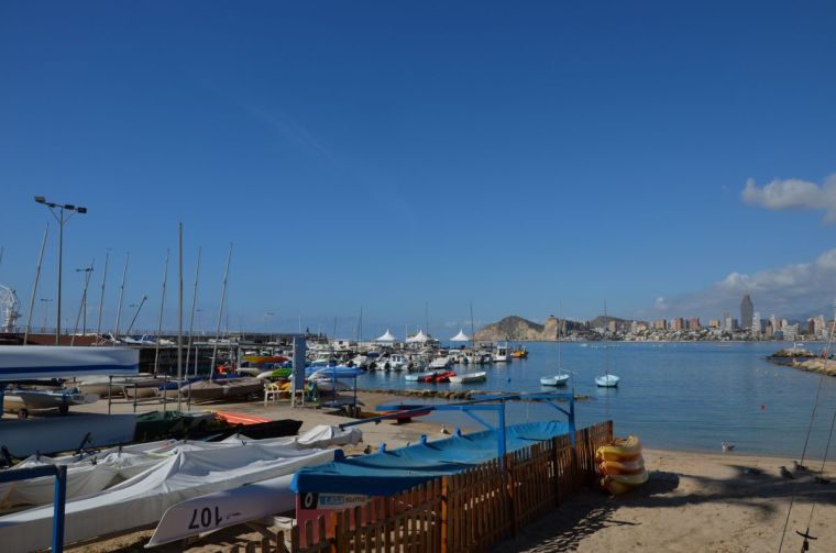 Benidorm harbour, Spain
