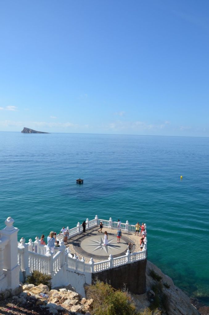 View from the old Castle of Benidorm, Spain