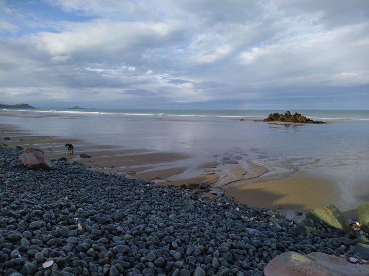 Saint Pabu beach, Cote d'Armor, France