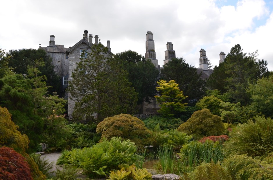 View of Sizergh Castle from the garden