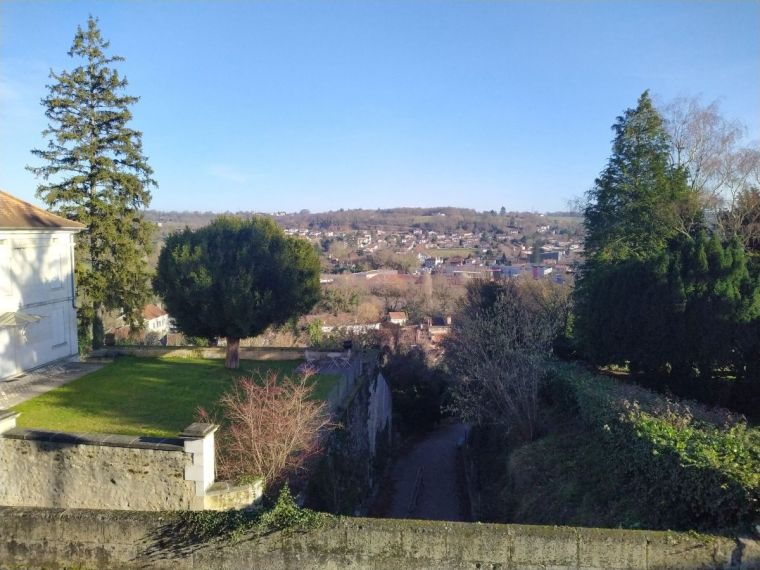 View from the Chateau de Chalais, Charente