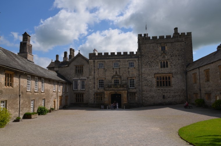 Entrance of Sizergh castle