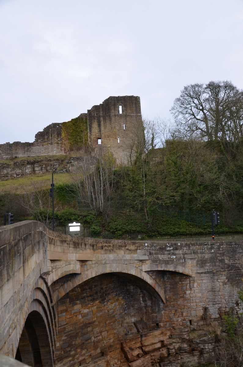 Bridge and castle at Barnard Castle