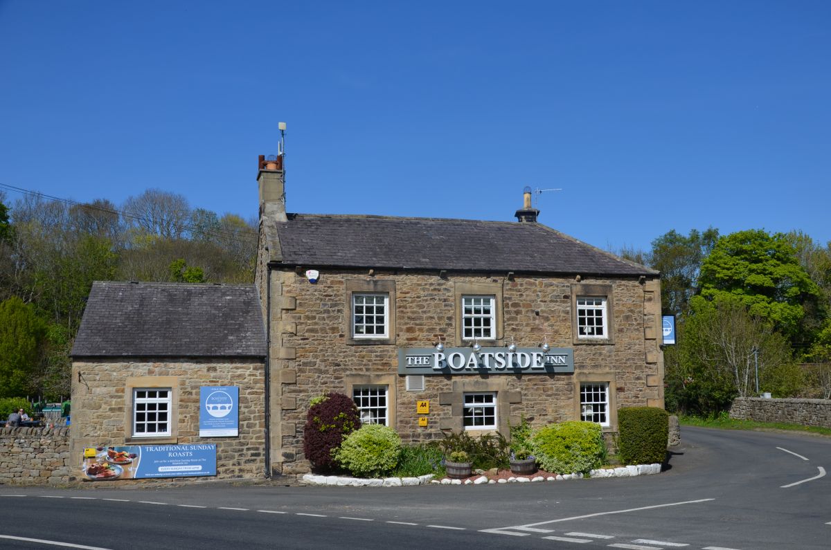 The boatside inn pub near hexham