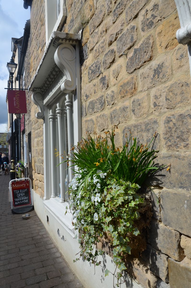 Facade of a house in Corbridge