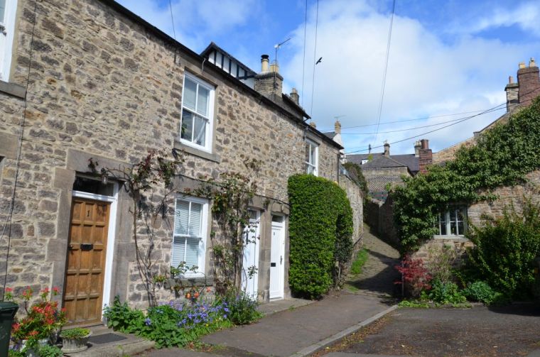 small streets in Corbridge town