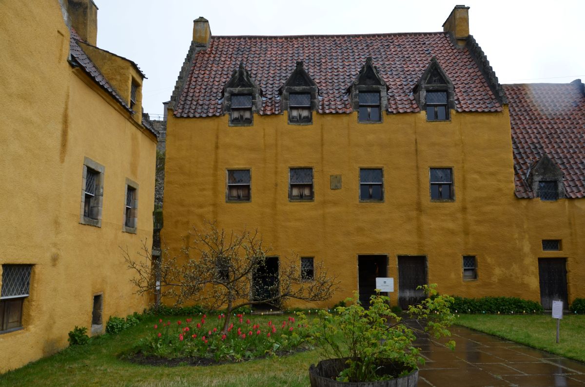 One of the main building of Culross palace