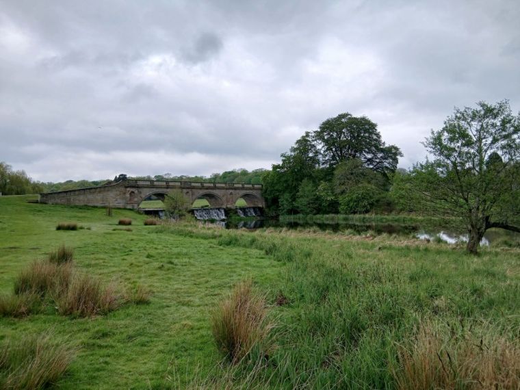 Old Bridge by the entrance of Kedleston estate