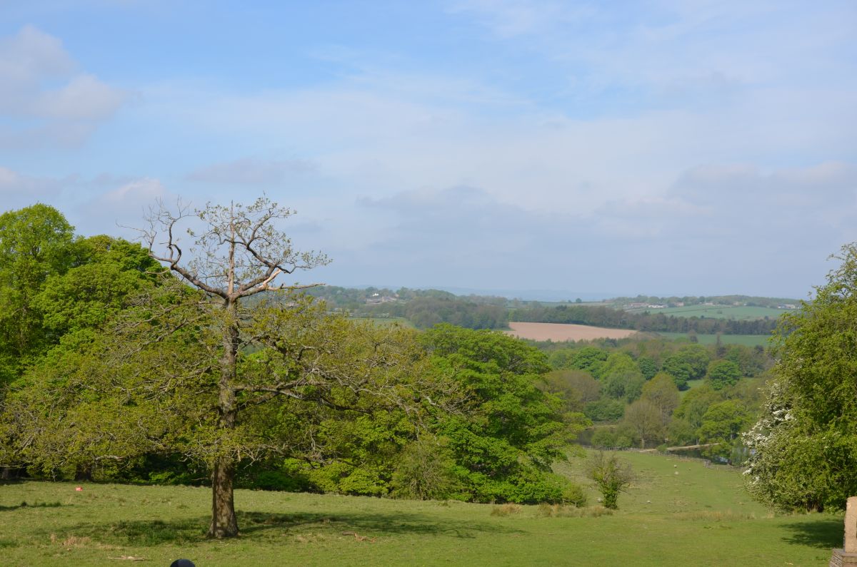 View of the estate of Hardwick