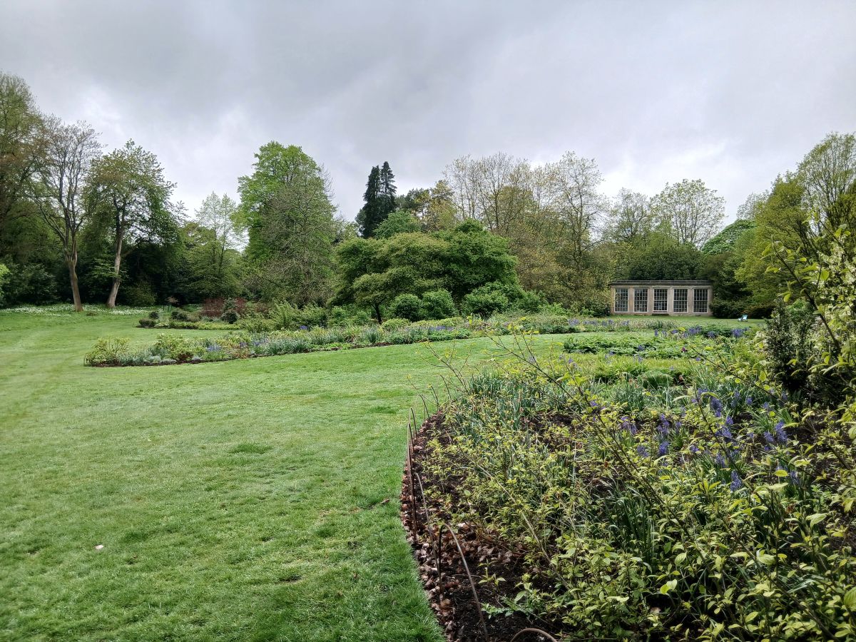 Flowers in the garden of Kedleston
