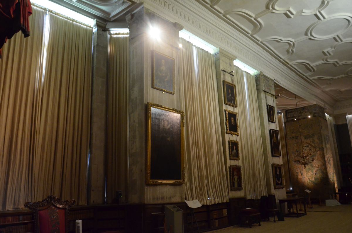 One of the main room in Hardwick Hall