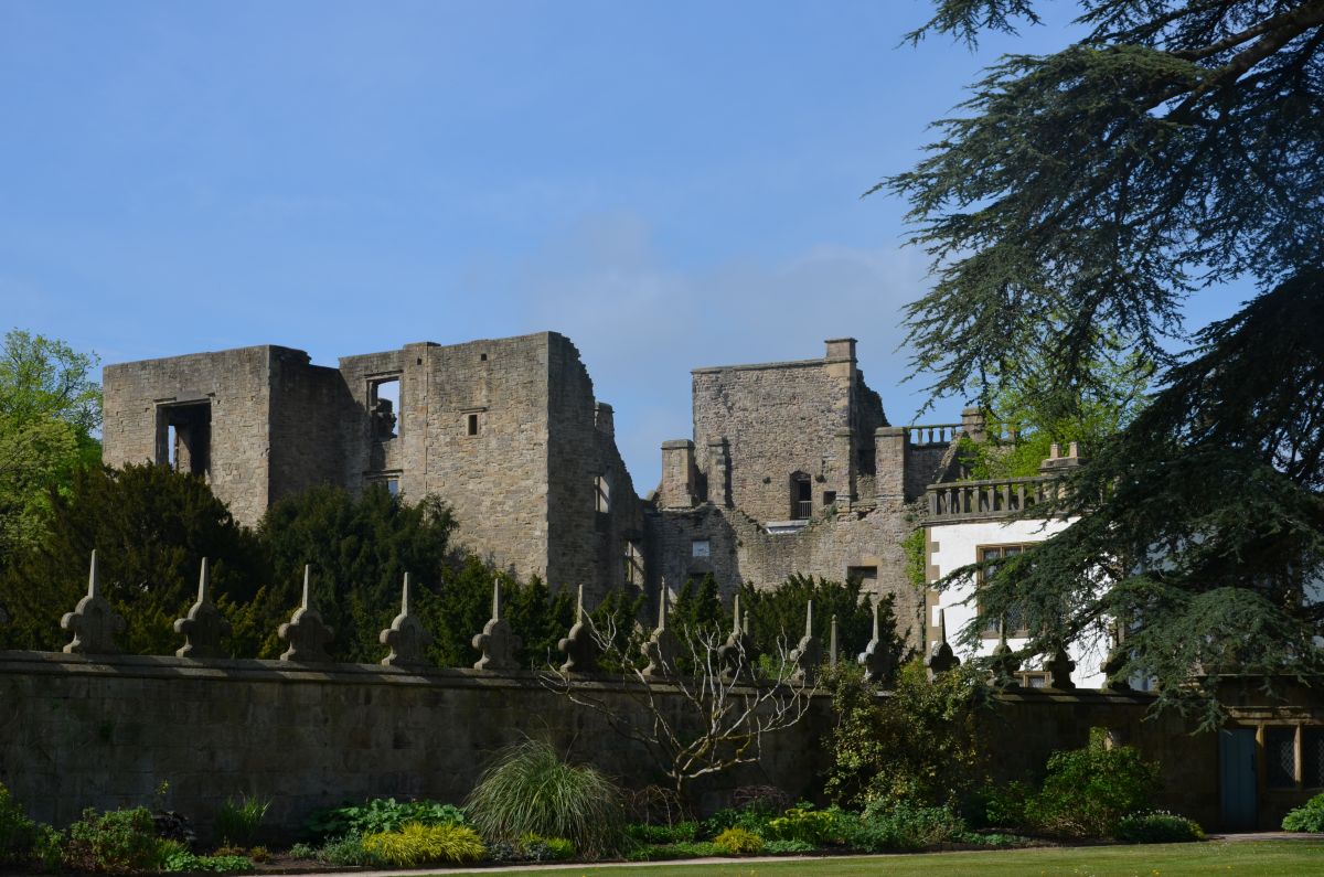 The Old castle of Hardwick estate