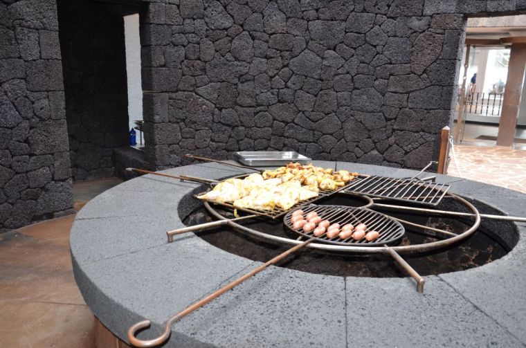 El diablo restaurant at Timanfaya