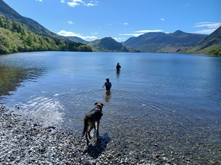 Crummock Water in Cumbria