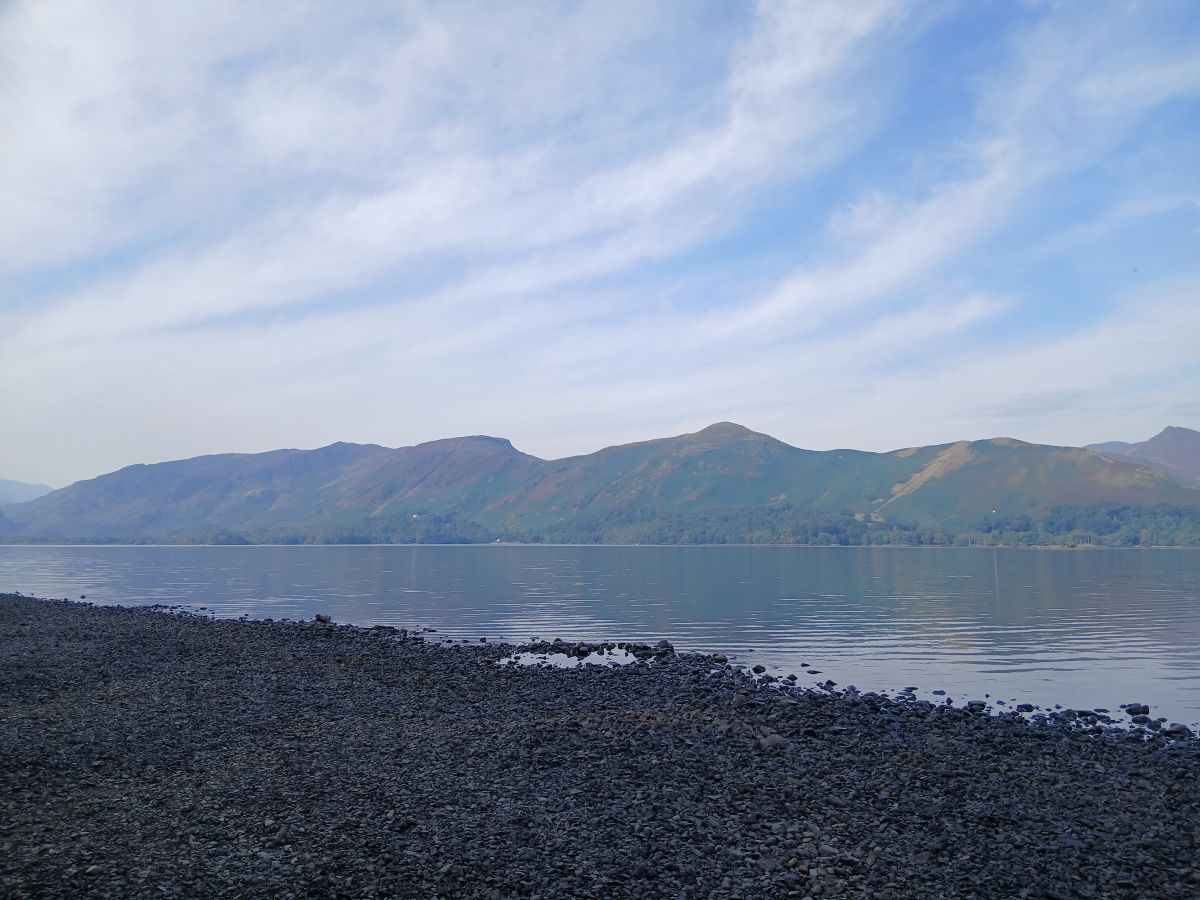View of Cat bells, Maiden Moor and High Spy