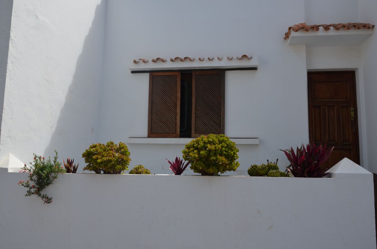 Facade of house in Teguise