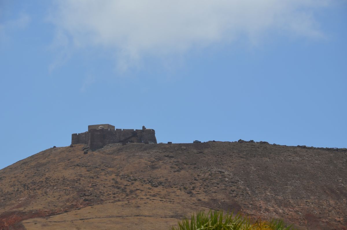 Castle of Teguise in the Distance